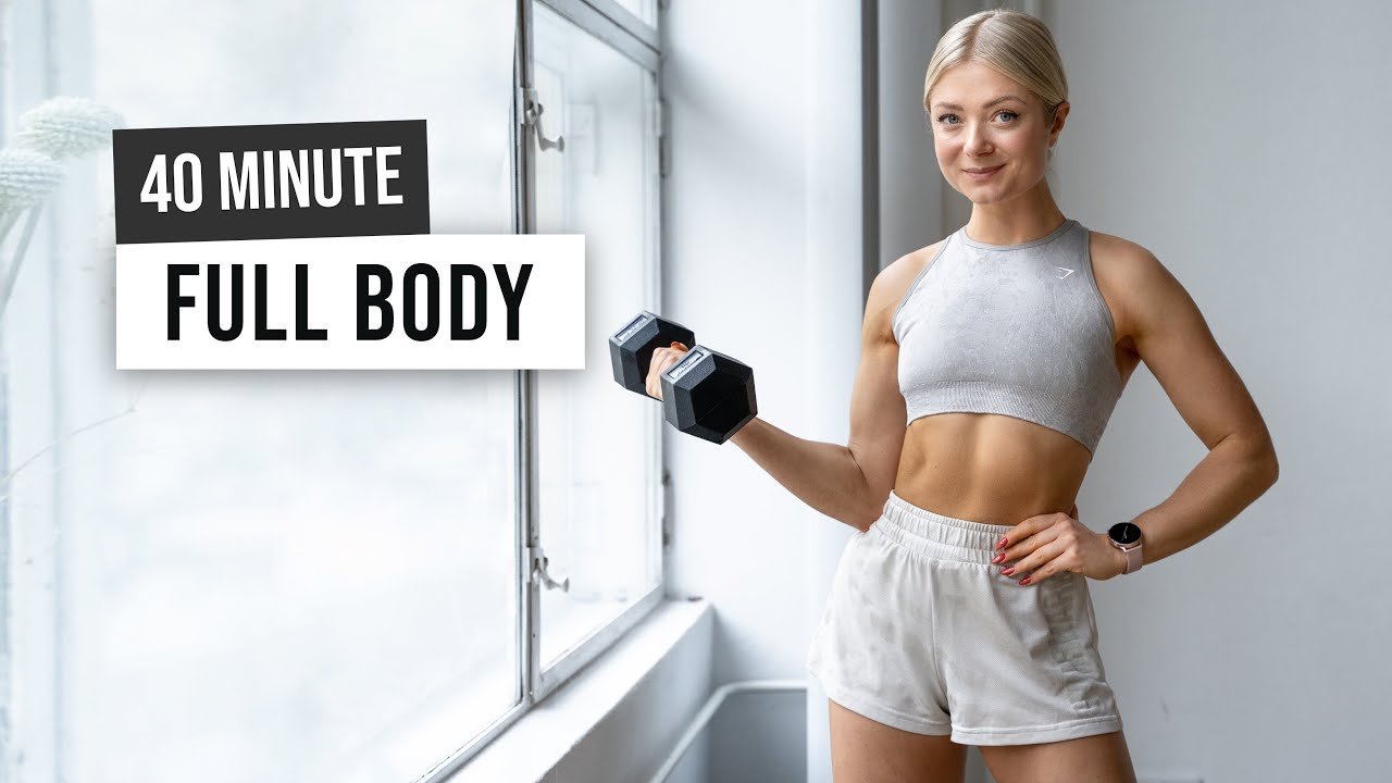 30-Minute Workout: Full Body Strength Training For Women (Dumbbells) 